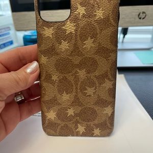 COACH leather iPhone 11’ PRO MAX case